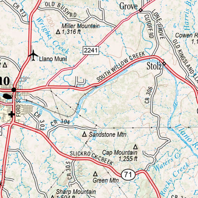 Texas Atlas & Gazetteer Page 104 Preview 2