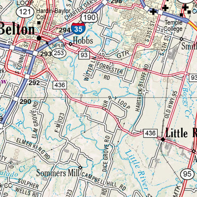 Texas Atlas & Gazetteer Page 106 Preview 3