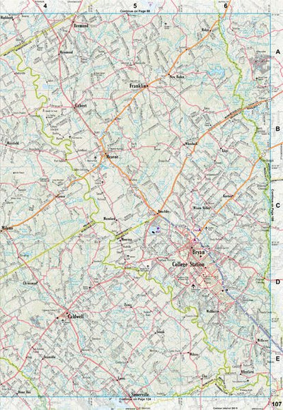 Texas Atlas & Gazetteer Page 107 Preview 1