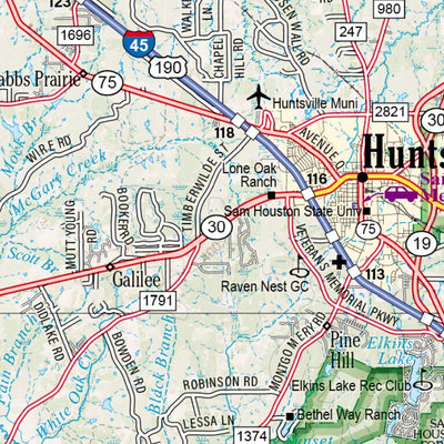 Texas Atlas & Gazetteer Page 108 Preview 3