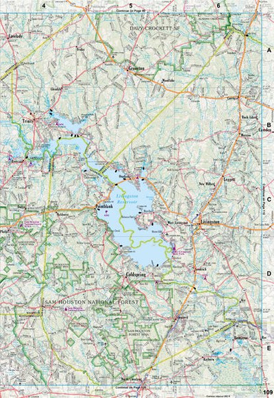 Texas Atlas & Gazetteer Page 109 Preview 1