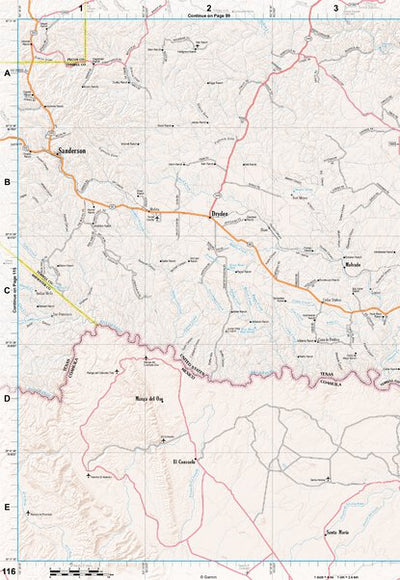 Texas Atlas & Gazetteer Page 116 Preview 1
