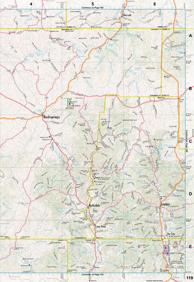 Texas Atlas & Gazetteer Page 119 Preview 1