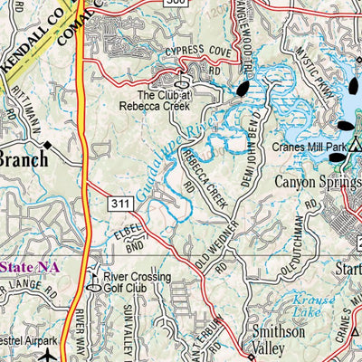 Texas Atlas & Gazetteer Page 121 Preview 3