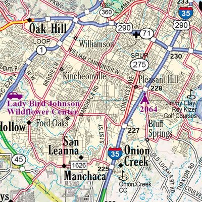 Texas Atlas & Gazetteer Page 122 Preview 3