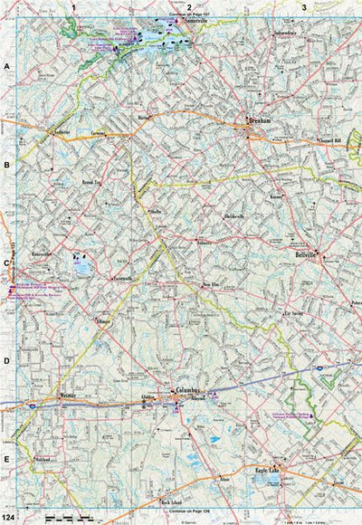 Texas Atlas & Gazetteer Page 124 Preview 1