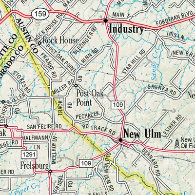 Texas Atlas & Gazetteer Page 124 Preview 2