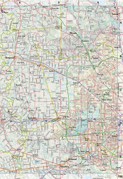 Texas Atlas & Gazetteer Page 125 Preview 1