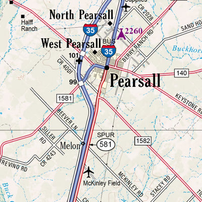 Texas Atlas & Gazetteer Page 134 Preview 3