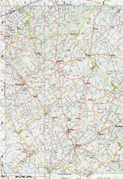 Texas Atlas & Gazetteer Page 136 Preview 1