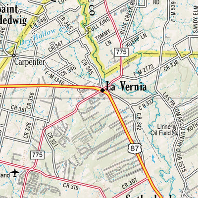 Texas Atlas & Gazetteer Page 136 Preview 3