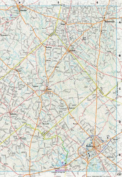 Texas Atlas & Gazetteer Page 137 Preview 1