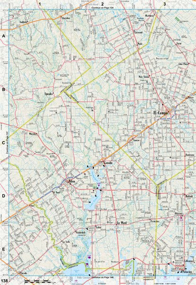 Texas Atlas & Gazetteer Page 138 Preview 1