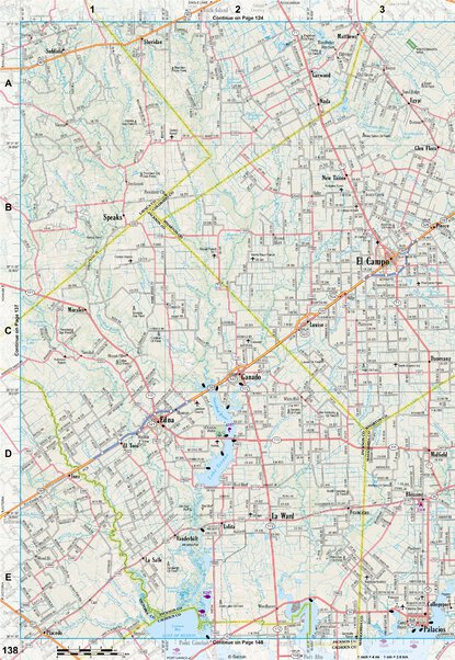 Texas Atlas & Gazetteer Page 138 Preview 1
