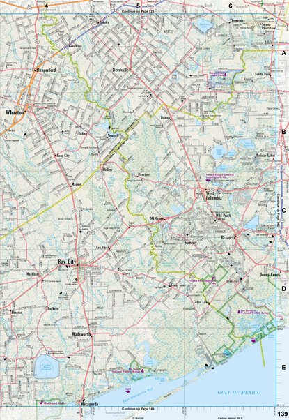 Texas Atlas & Gazetteer Page 139 Preview 1