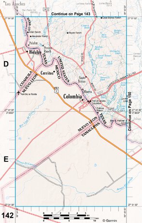 Texas Atlas & Gazetteer Page 142 Preview 1