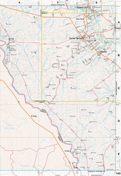 Texas Atlas & Gazetteer Page 143 Preview 1