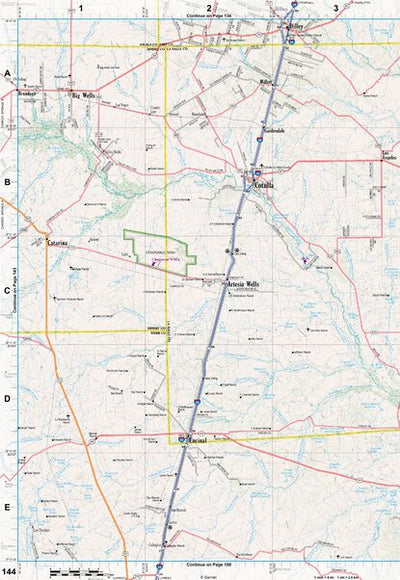 Texas Atlas & Gazetteer Page 144 Preview 1