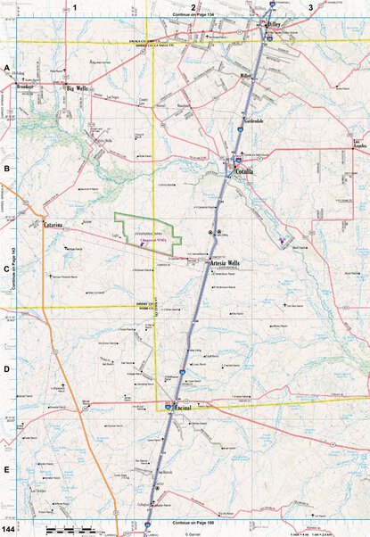 Texas Atlas & Gazetteer Page 144 Preview 1