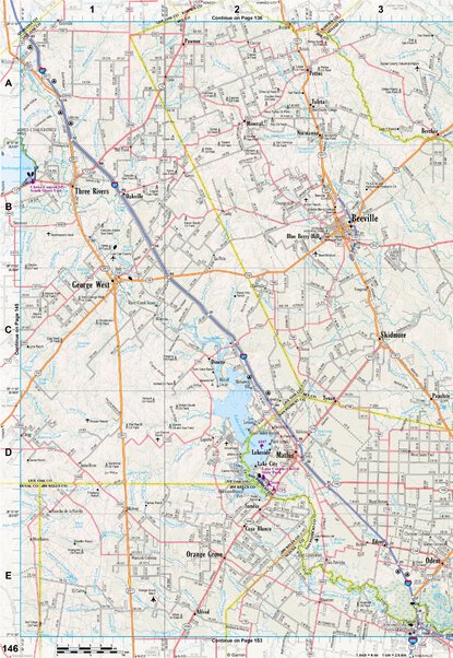 Texas Atlas & Gazetteer Page 146 Preview 1