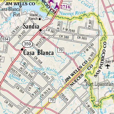 Texas Atlas & Gazetteer Page 146 Preview 3