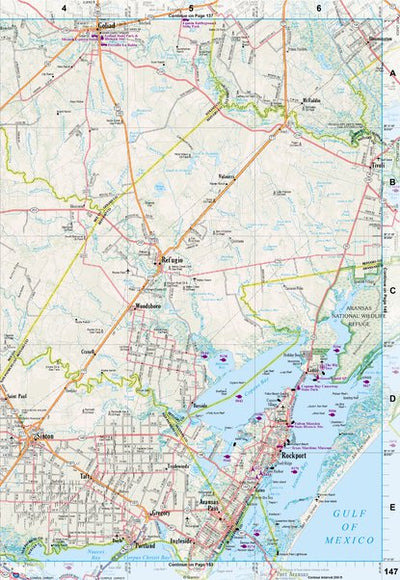 Texas Atlas & Gazetteer Page 147 Preview 1