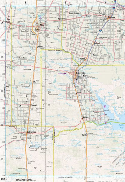 Texas Atlas & Gazetteer Page 152 Preview 1