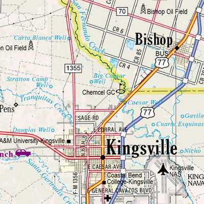 Texas Atlas & Gazetteer Page 152 Preview 3