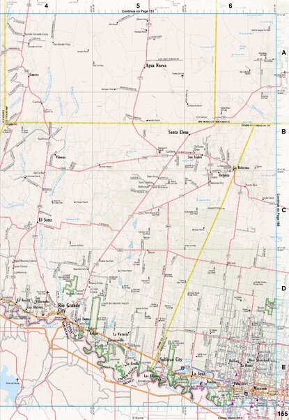 Texas Atlas & Gazetteer Page 155 Preview 1
