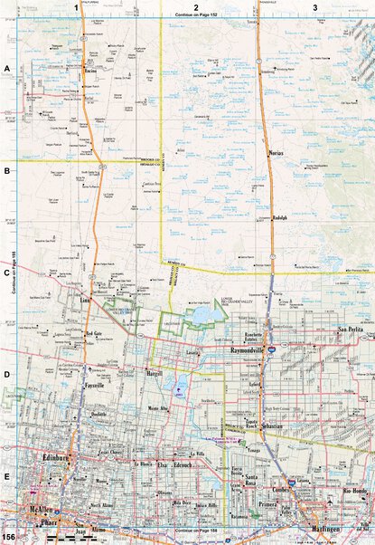 Texas Atlas & Gazetteer Page 156 Preview 1