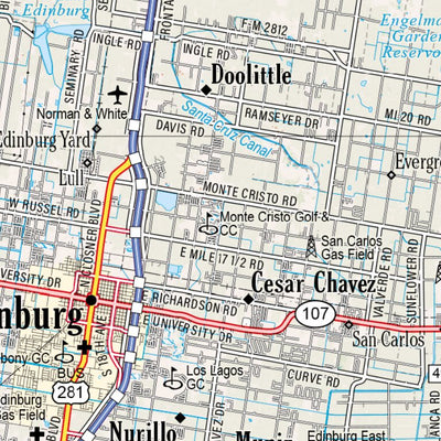 Texas Atlas & Gazetteer Page 156 Preview 3