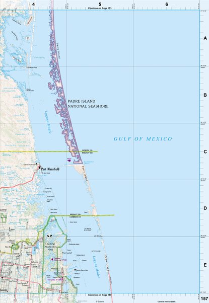 Texas Atlas & Gazetteer Page 157 Preview 1