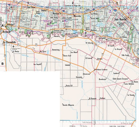 Texas Atlas & Gazetteer Page 158 Preview 1