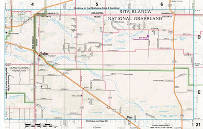 Texas Atlas & Gazetteer Page 21 Preview 1