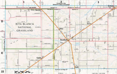 Texas Atlas & Gazetteer Page 22 Preview 1