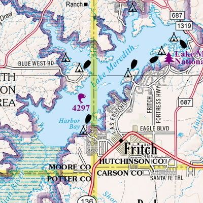 Texas Atlas & Gazetteer Page 28 Preview 3