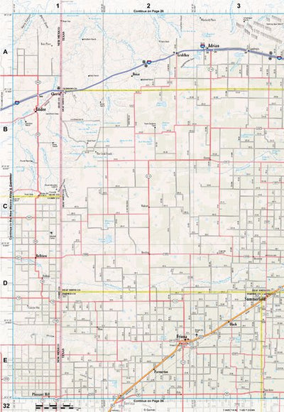 Texas Atlas & Gazetteer Page 32 Preview 1