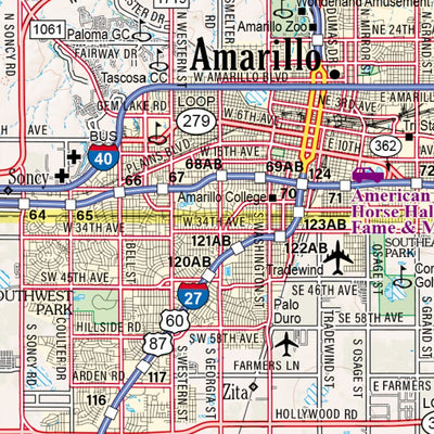 Texas Atlas & Gazetteer Page 33 Preview 3