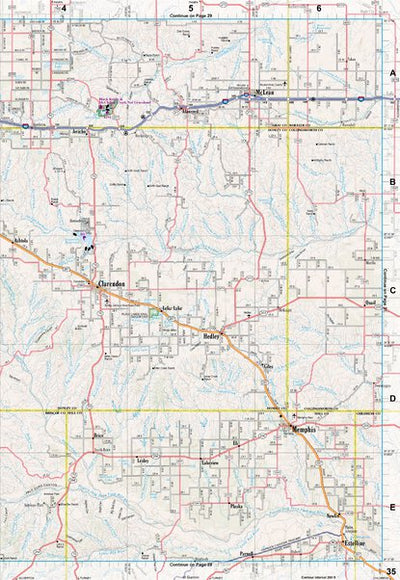 Texas Atlas & Gazetteer Page 35 Preview 1