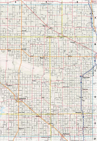 Texas Atlas & Gazetteer Page 37 Preview 1