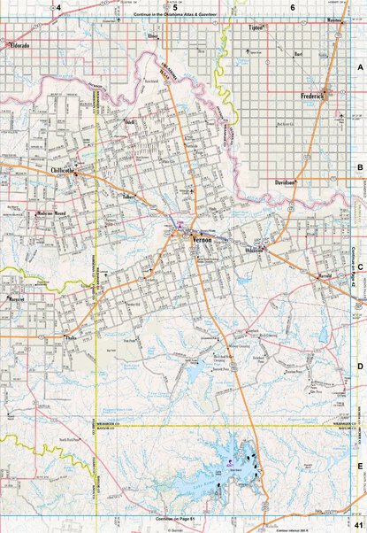Texas Atlas & Gazetteer Page 41 Preview 1