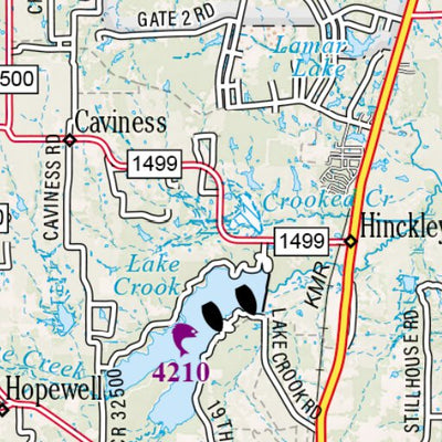 Texas Atlas & Gazetteer Page 44 inset Preview 3