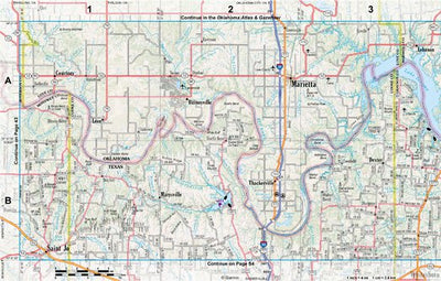 Texas Atlas & Gazetteer Page 44 Preview 1