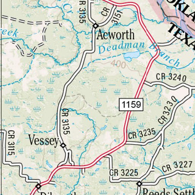Texas Atlas & Gazetteer Page 45 inset Preview 3