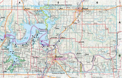 Texas Atlas & Gazetteer Page 45 Preview 1