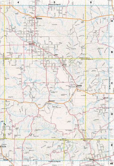 Texas Atlas & Gazetteer Page 49 Preview 1
