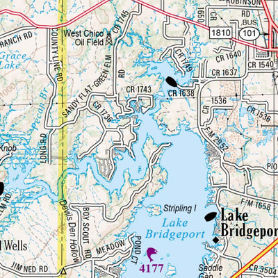 Texas Atlas & Gazetteer Page 53 Preview 2