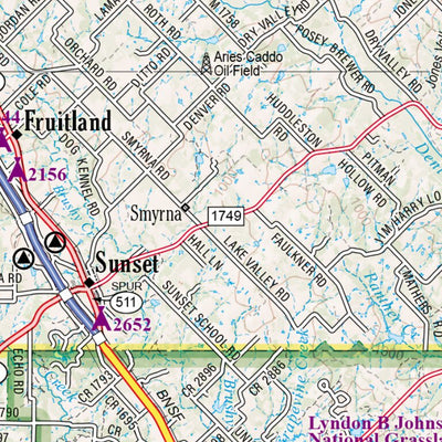 Texas Atlas & Gazetteer Page 53 Preview 3