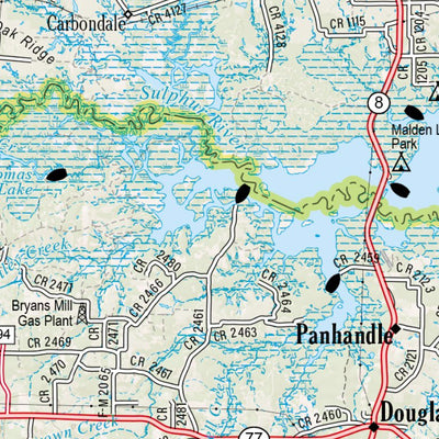 Texas Atlas & Gazetteer Page 58 Preview 2