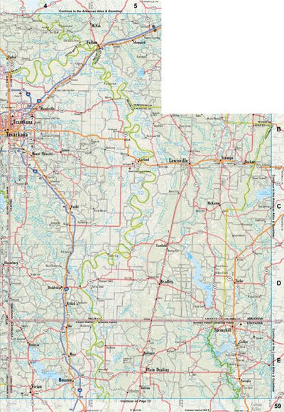 Texas Atlas & Gazetteer Page 59 Preview 1